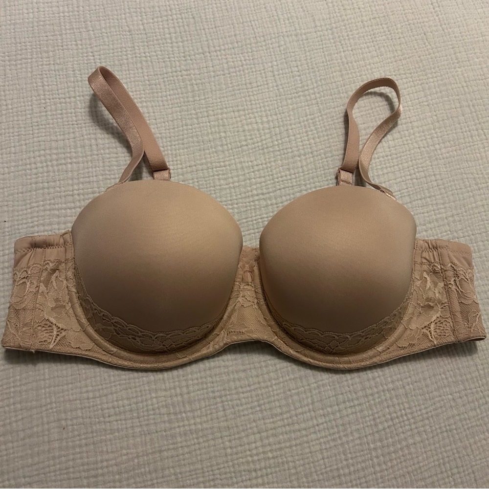 Torrid Nude Convertible Strapless Support Bra 42B